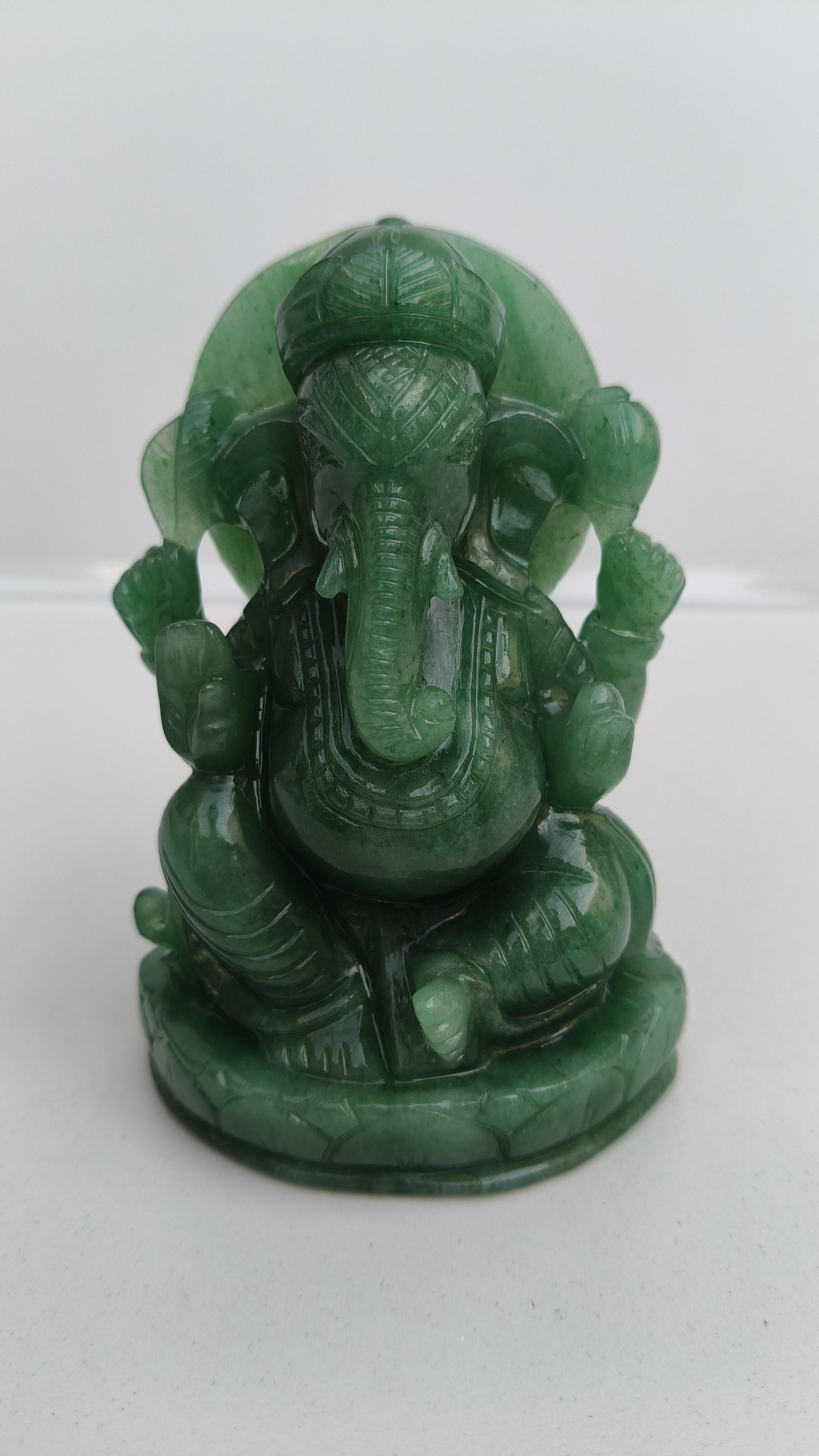 Australian jade,natural stone, elephant deity,natural stone ganesha,handcraved ganesha, jade ganesha, carving ganesha,ganesha statues,crystal ganesha